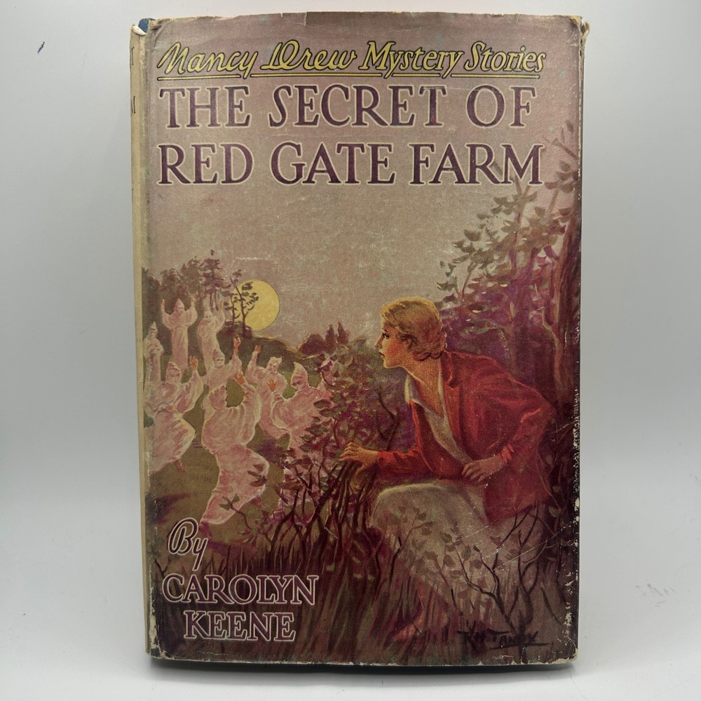 Grosset & Dunlap Nancy Drew The Secret of Red Gate Farm Book 1931 Blue Hardcover